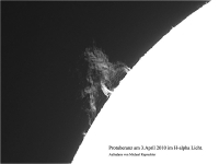 Sonnenprotuberanz 2010