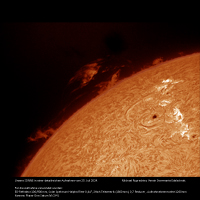 Halpha-Detailaufnahme der Sonne